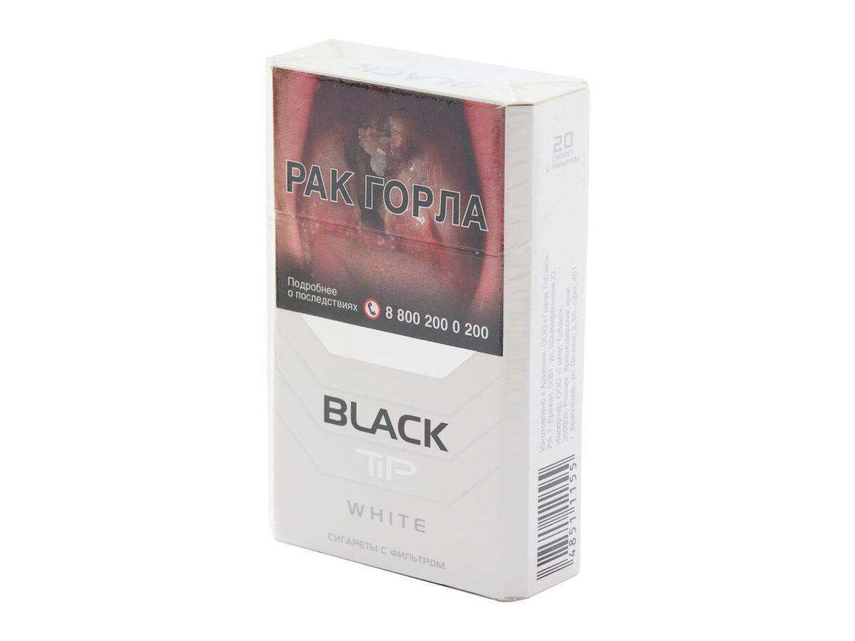 Сигареты BLACK TIP White King Size (RU) Сигареты BLACK TIP White King Size (RU)