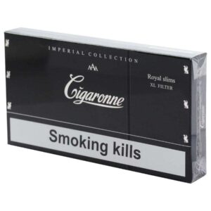 Сигареты Cigaronne Royal Slims XL Filter Black (DUTY Market)
