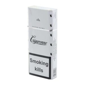 Сигареты Cigaronne Super Slims White