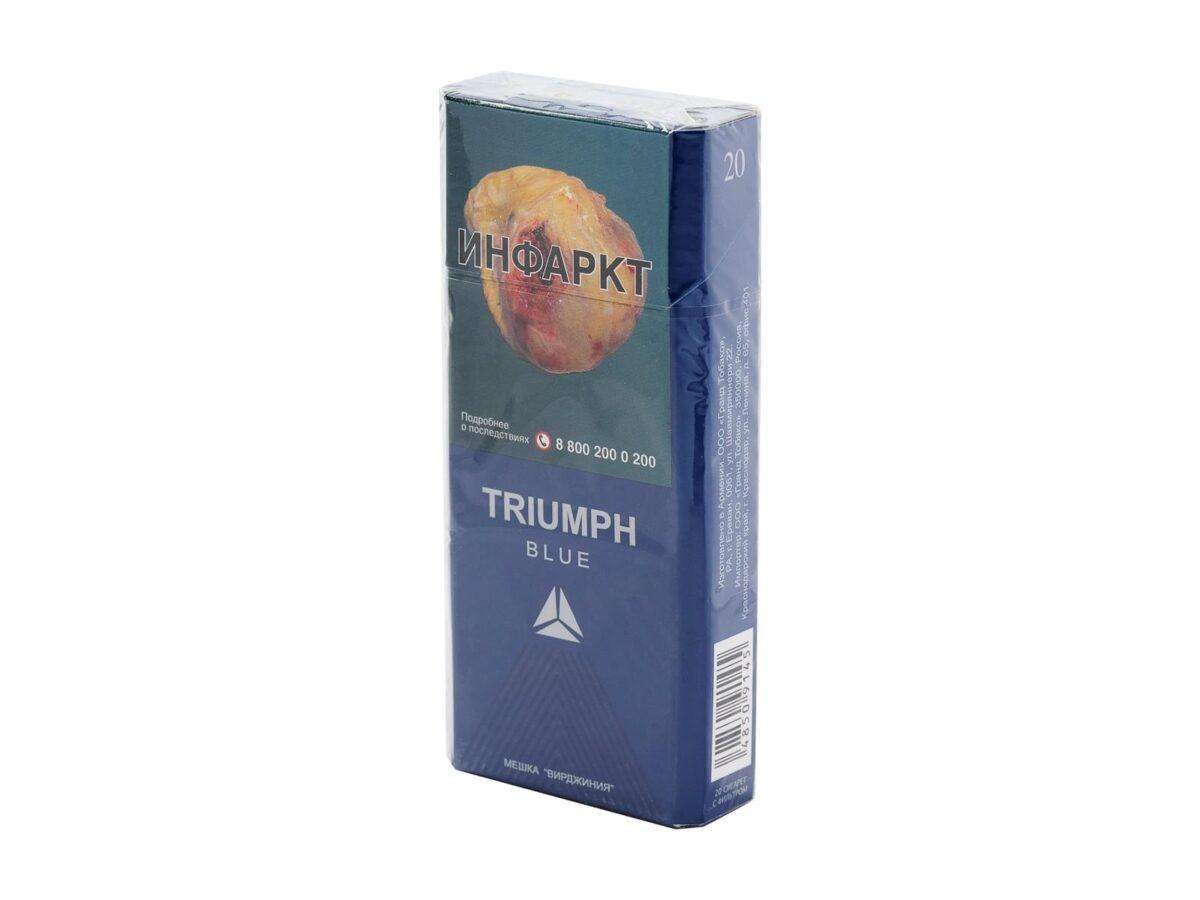 Сигареты TRIUMPH Blue Super Slims Сигареты TRIUMPH Blue Super Slims